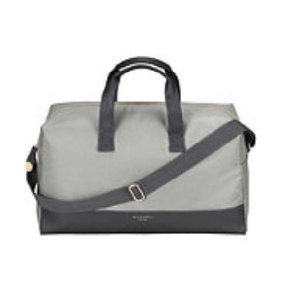 New Azzaro nylon weekend tote with 3 perfume samples. Dolce 0.25 oz and 2 minis - Picture 1 of 14